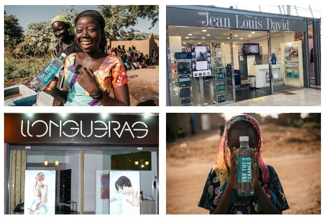 Los salones de peluquería Llongueras, Jean LuoisDavid y Franck Provost, colaboran con Aura para llevar a cabo un proyecto solidario en Madagascar